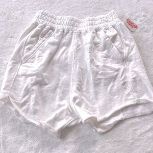 Free People All Star Solid Shorts, Color White NWT Size XS
